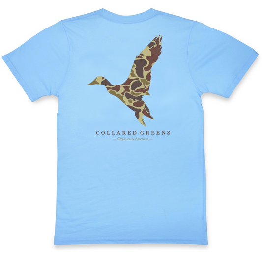 camo mallard short sleeve Carolina | collared greens