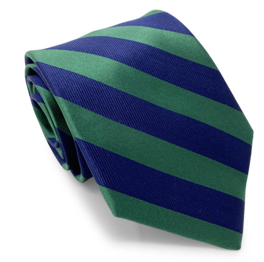 dulles tie, green/navy | collared greens