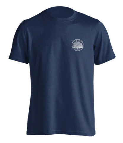 faded flag georgia short sleeve | live oak