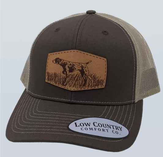 German shorthair pointed patch cap, brown | low country comfort