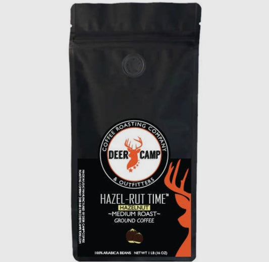 hazel-rut time 16 oz | deer camp coffee