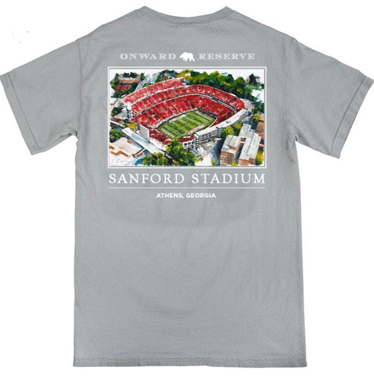 heather grey sanford stadium tee | onward reserve