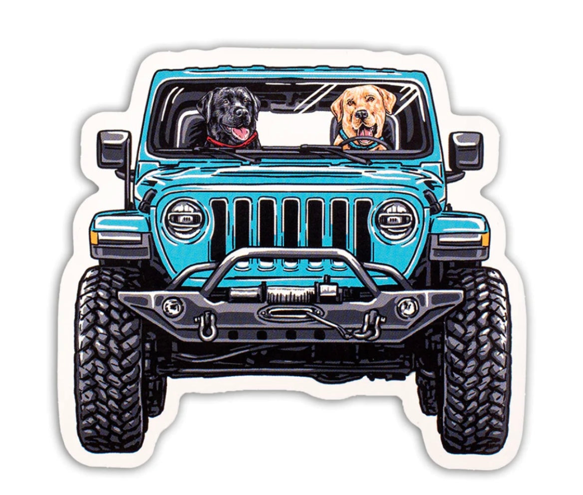 jeep labs sticker | jedco