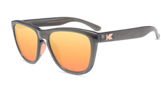 jelly grey/peach premiums sport sunglasses | Knockaround