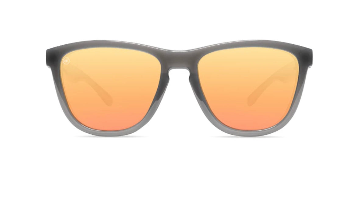 jelly grey/peach premiums sport sunglasses | Knockaround