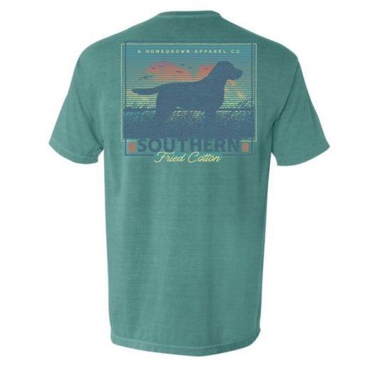 lab in the blind seafoam short sleeve | southern fried cotton