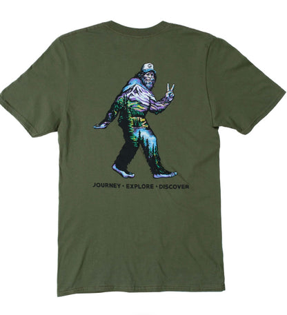 peace squatch tee | jedco