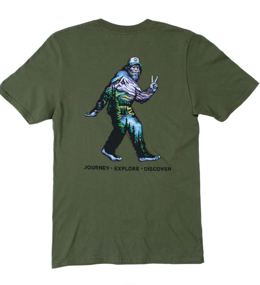 peace squatch tee | jedco