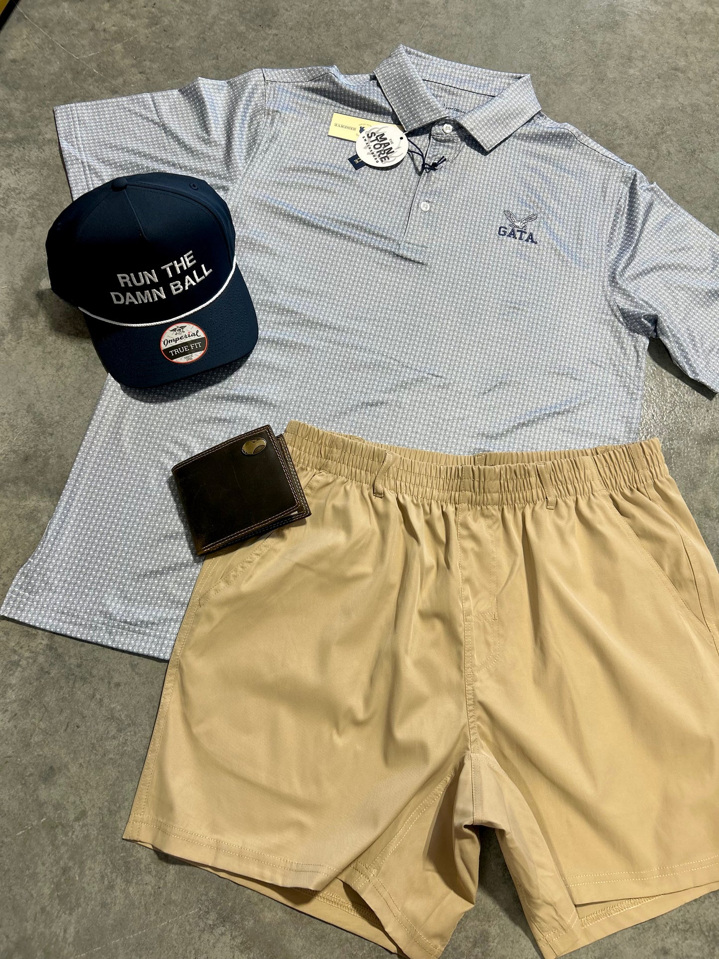 georgia southern GS printed performance polo | onward reserve