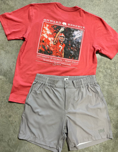 UGA lawson luckie tee, washed red | onward reserve
