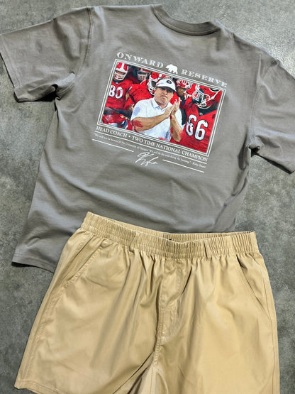 UGA kirby smart tee, granite | onward reserve