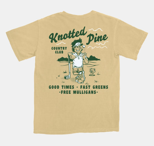 free mulligans, butter | knotted pine
