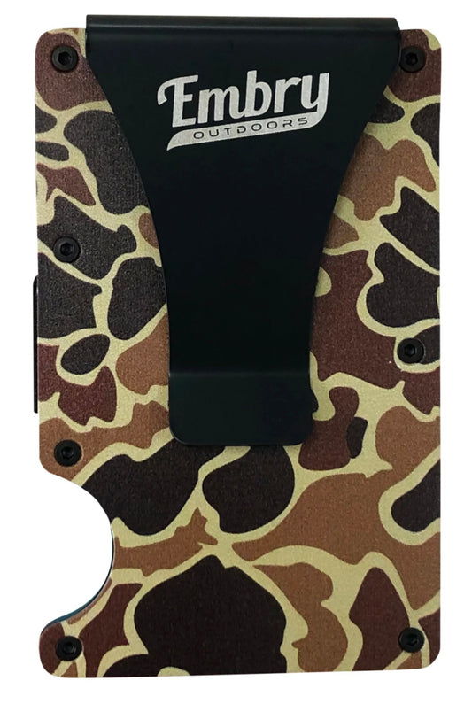 duck camo money clip | embry outdoors