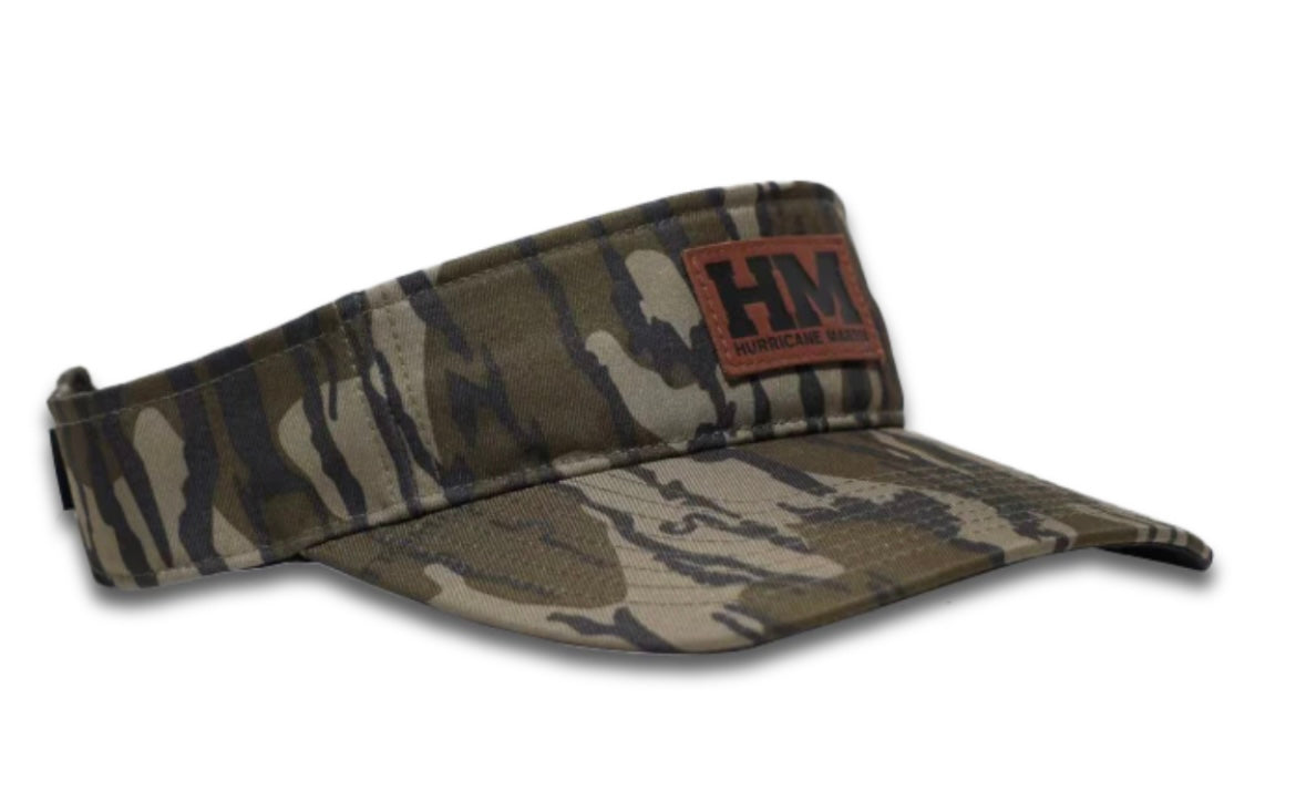 HM leather patch visor | hurricane marsh