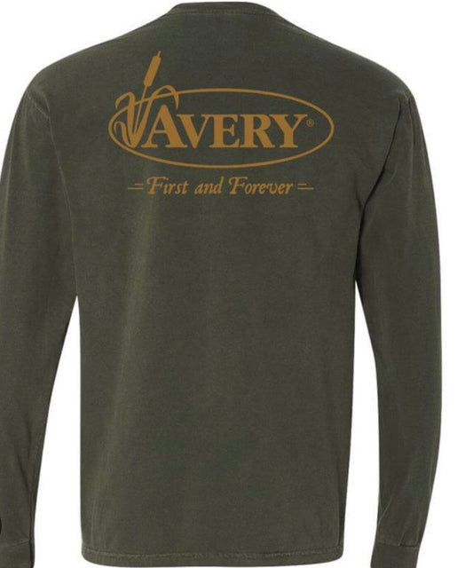 avery signature long sleeve tee, hemp