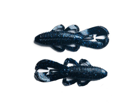 bandito bug 4" - black blue flake