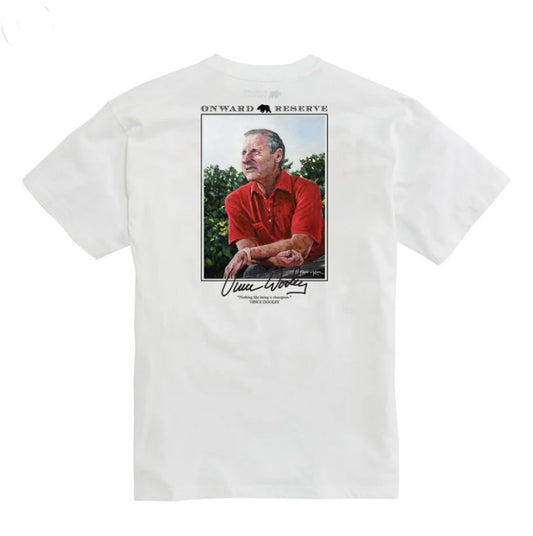 vince dooley tee, white | onward reserve