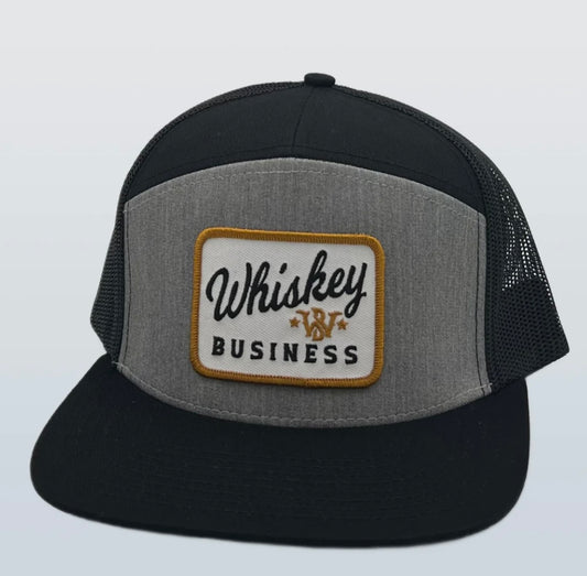 whiskey business, heather/black