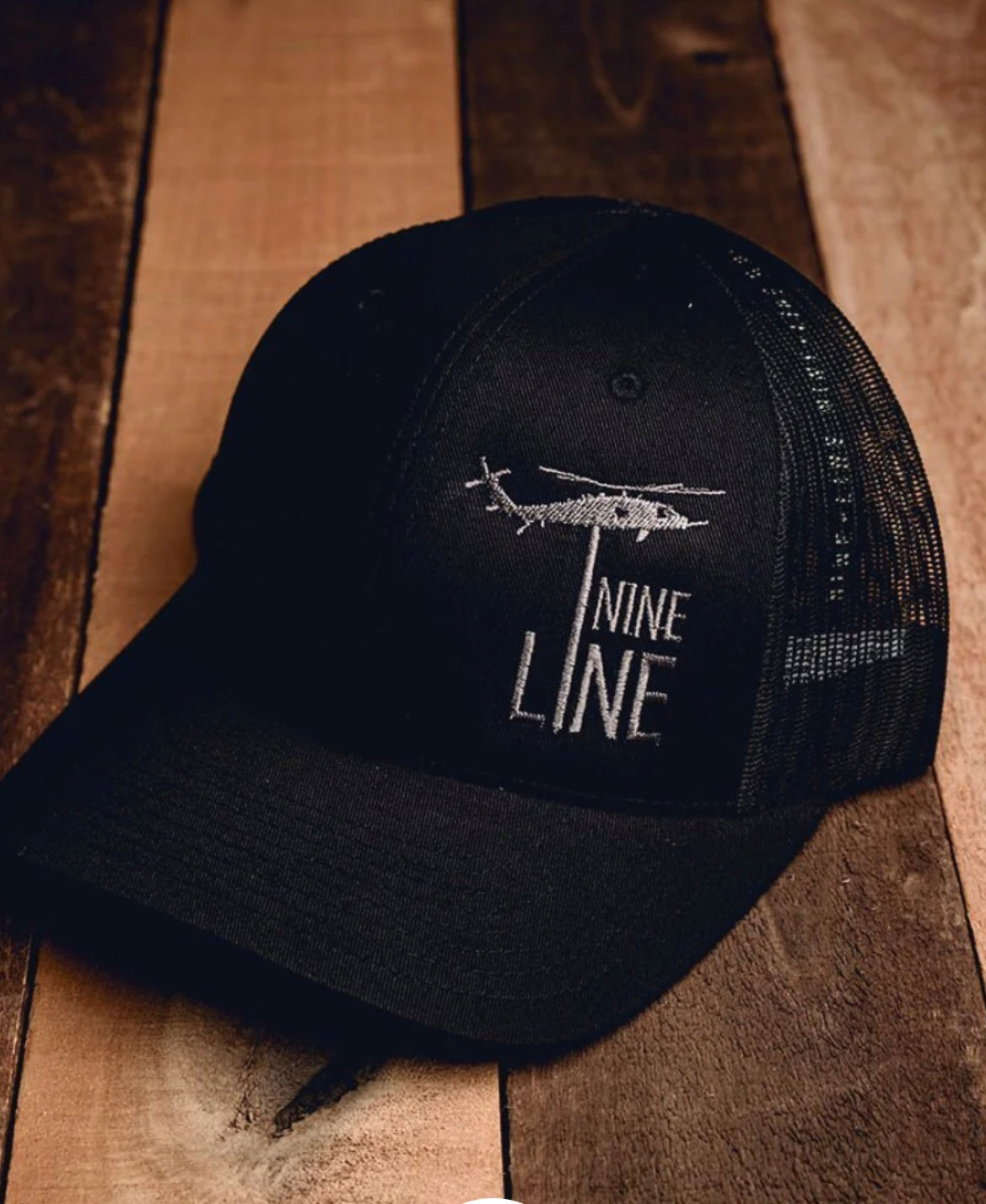 snapback black | nine line