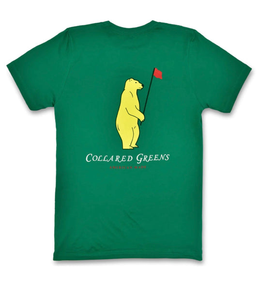 the patron short sleeve Augusta green | collared greens