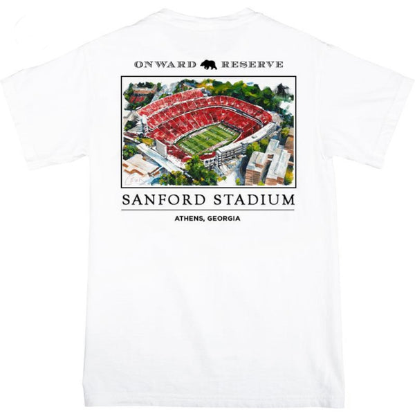 Lewis Sanford Stadium Tee - Washed Red main image 1
