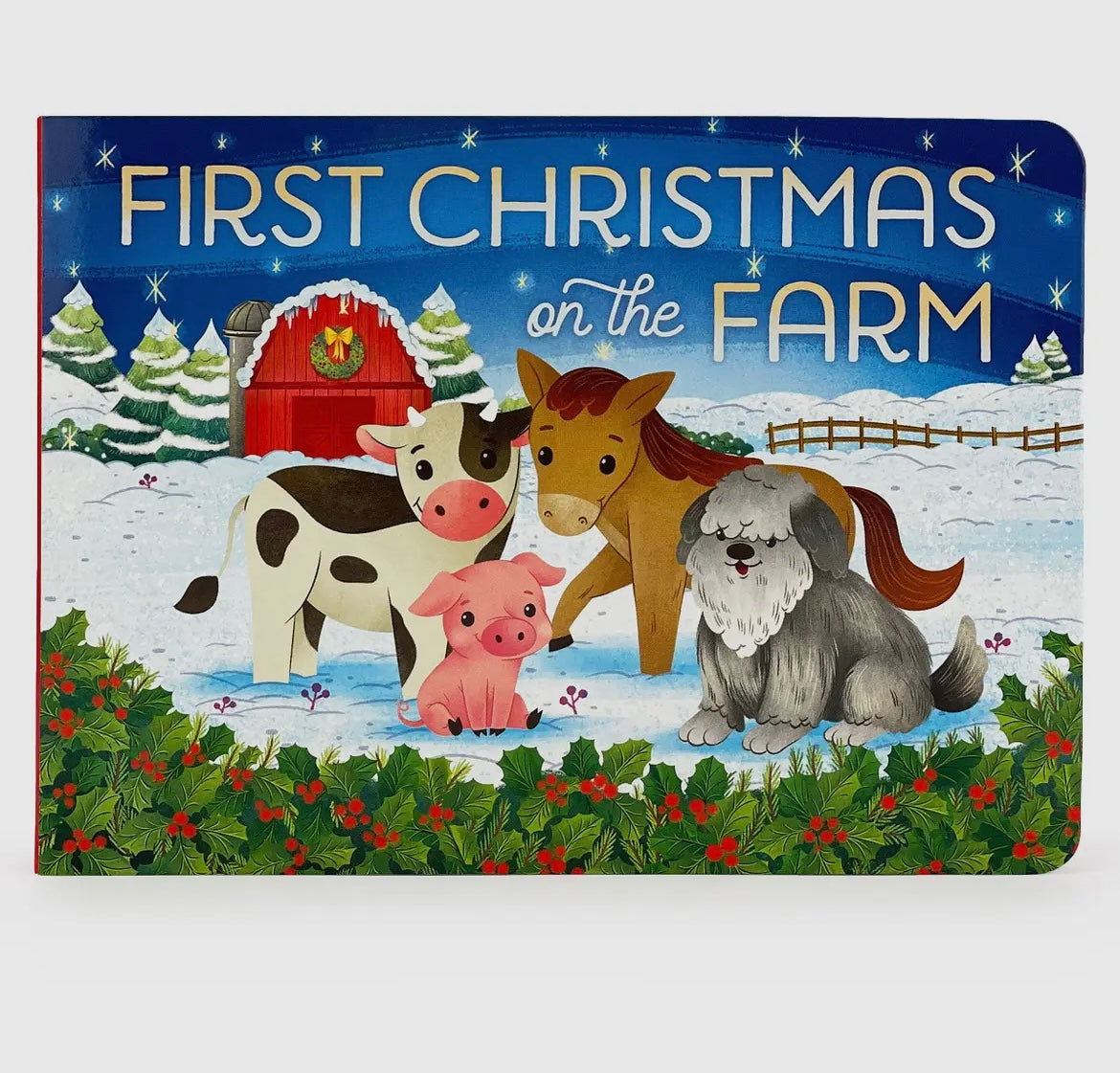 first Christmas on the farm holiday board book