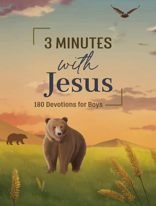 3 minutes with Jesus: 180 devotions for boys