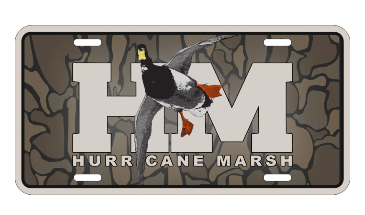 red leg license plate | hurricane marsh