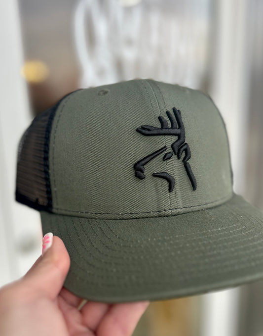 bux head logo hat