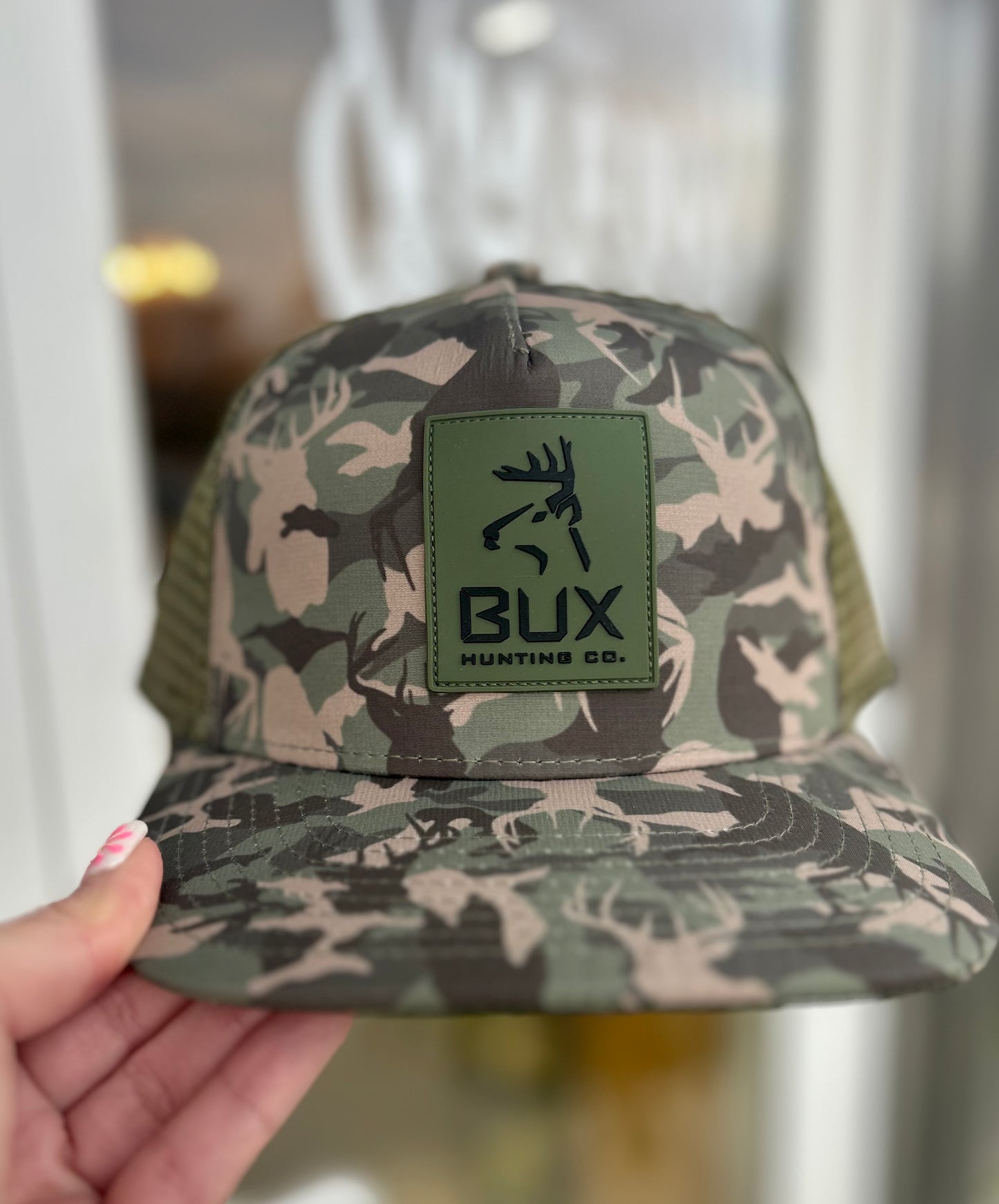 bux deer camo hat