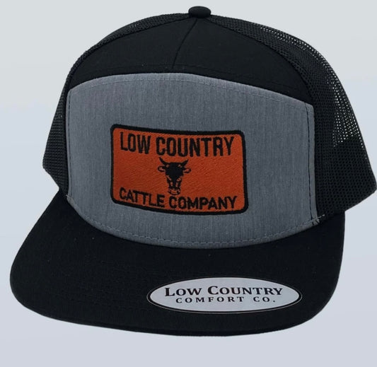 7 panel LC cattle co, heather + black