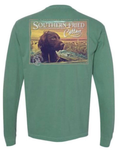 gauge long sleeve | southern fried cotton