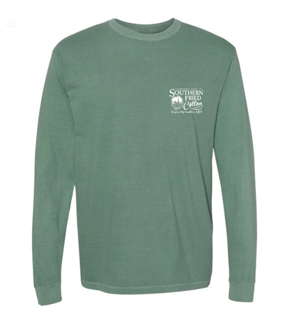 gauge long sleeve | southern fried cotton