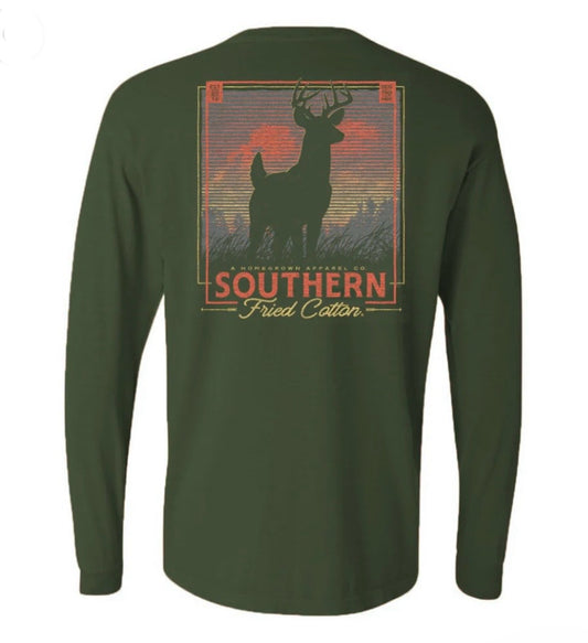 at dawn long sleeve | southern fried cotton