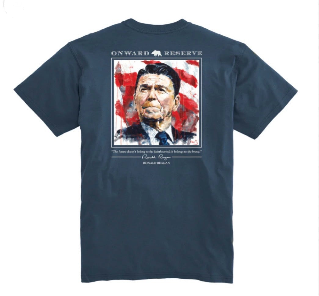 ronald Reagan tee, dark denim | onward reserve