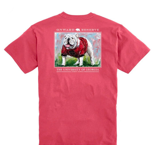 patrick lewis UGA tee, red | onward reserve