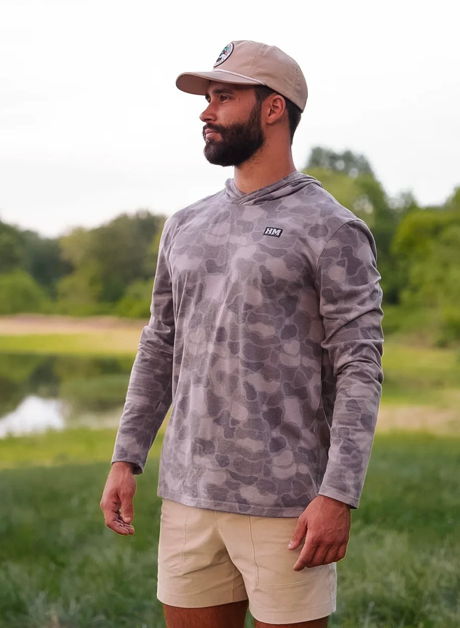 the migrator performance hoodie | hurricane marsh