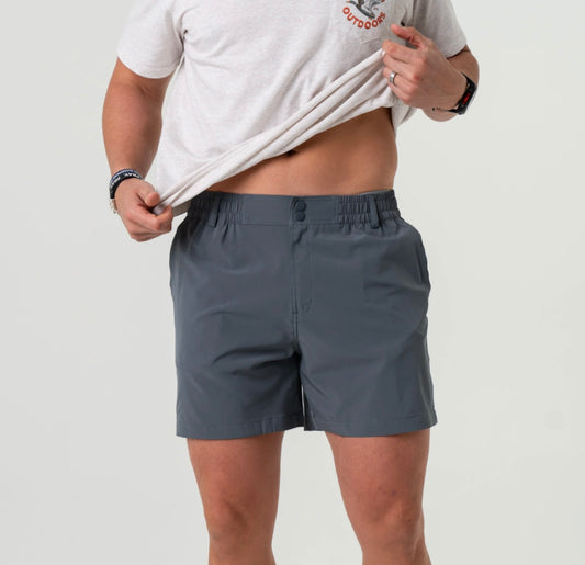 everyday short, river rock grey | burlebo