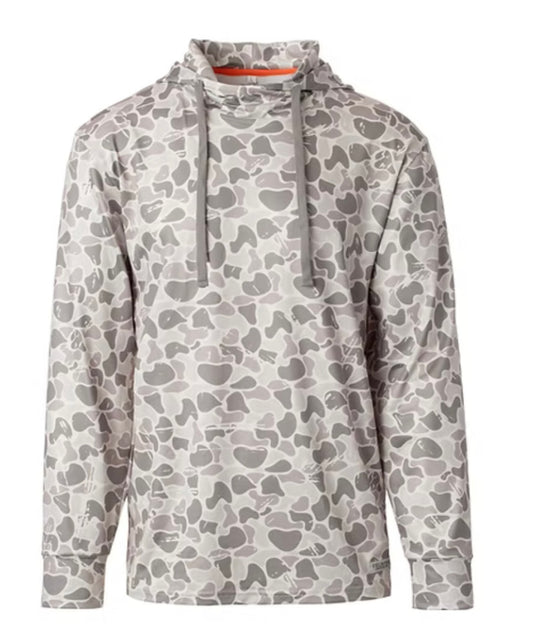 marsh camo performance hoodie | fieldstone
