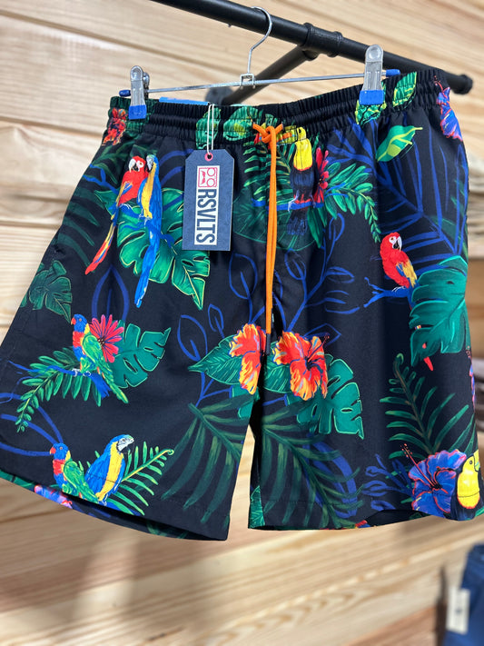 two tickets to parrotise hybrid shorts