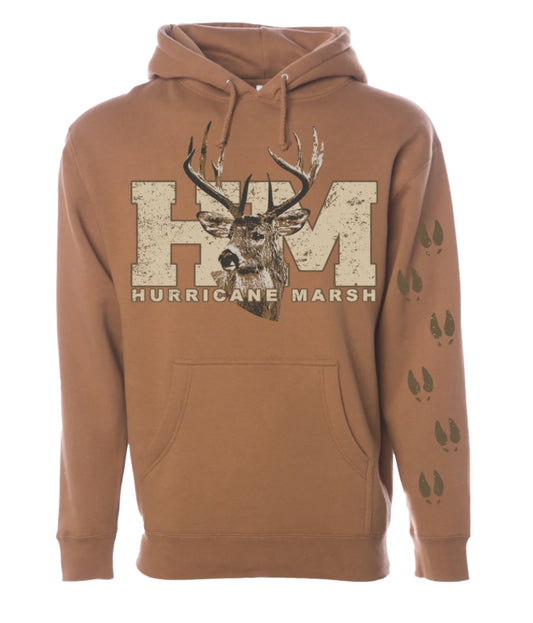 trophy buck cotton hoodie | hurricane marsh