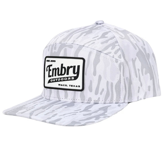 white ranch 6 panel hat | embry outdoors