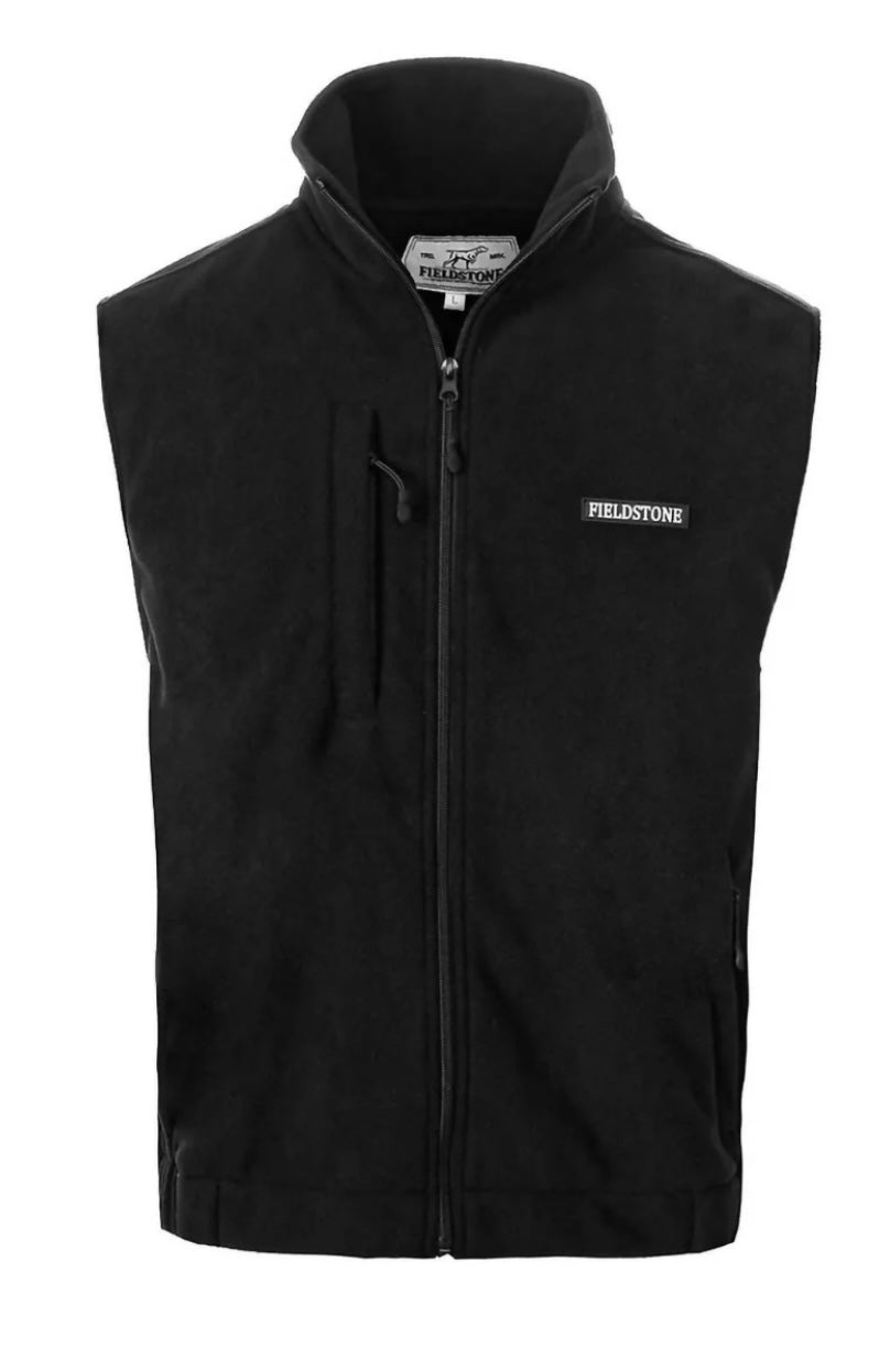 scout heavyweight fleece vest | fieldstone