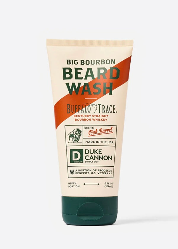 big bourbon beard wash | duke cannon