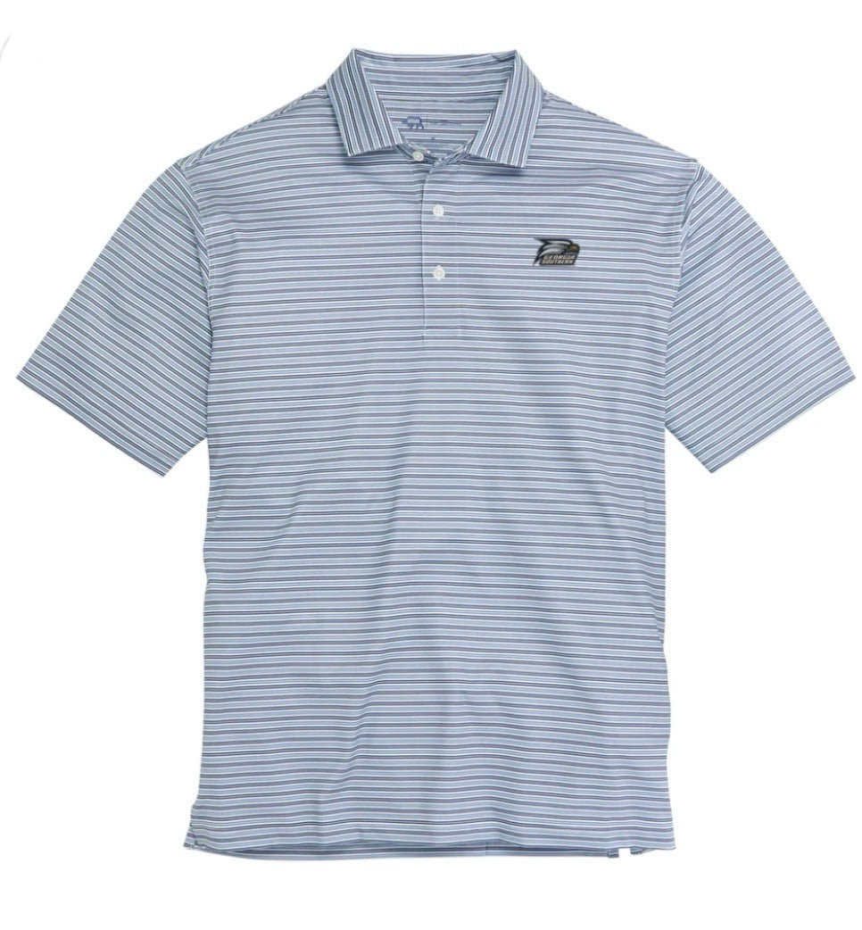 wedge stripe georgia southern performance polo | onward reserve