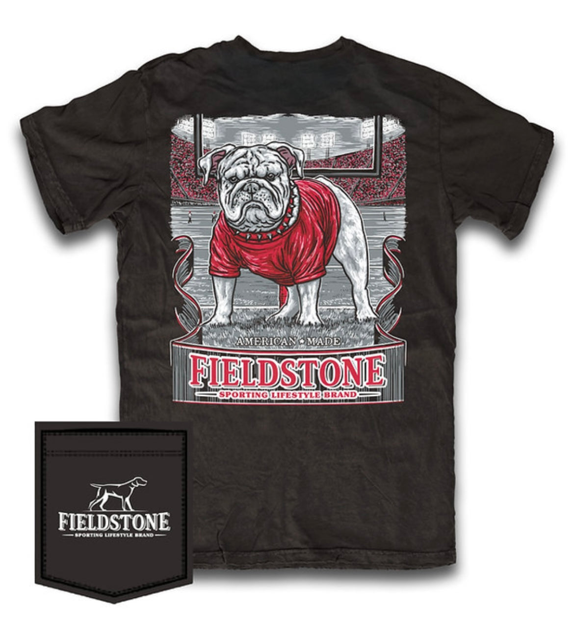 UGA gameday tee | fieldstone