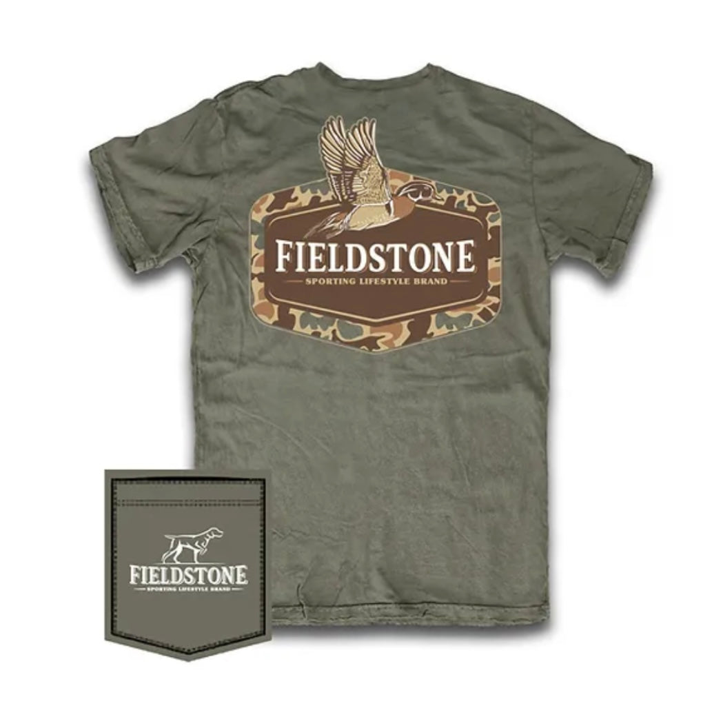 camo wood duck | fieldstone