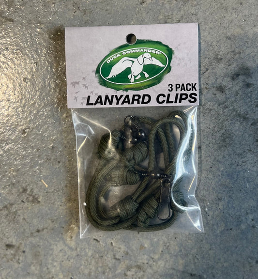 3 pack lanyard clips | duck commander