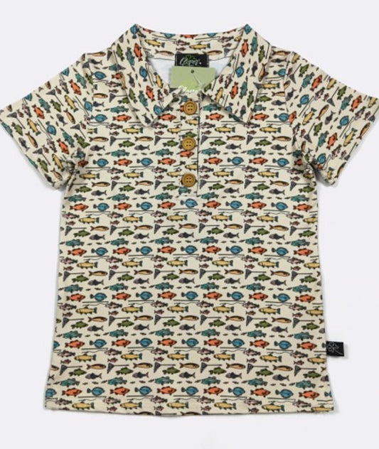 boys' fish polo