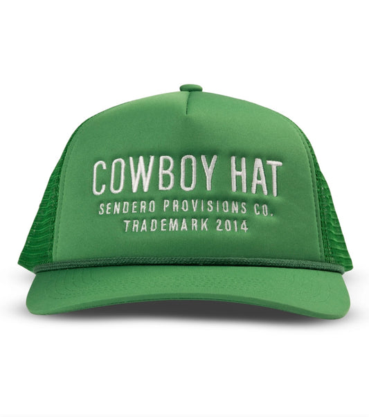 cowboy hat, green | sendero